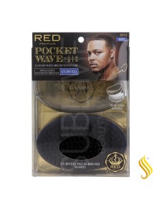 Red Kiss Pocket Wave Boar Brush Hard Cepillo